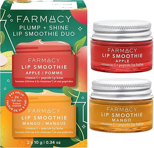 Farmacy Plump + Shine Lip Smoothie Duo