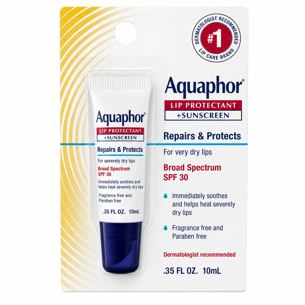 Aquaphor Lip Protectant + Sunscreen SPF 30