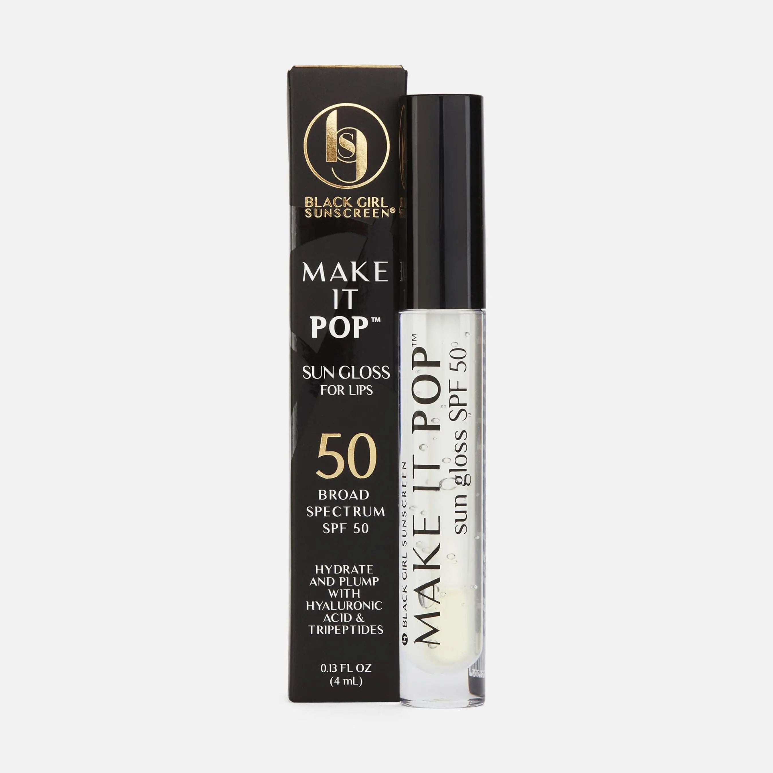 Black Girl Sunscreen SunGloss SPF Lip Gloss