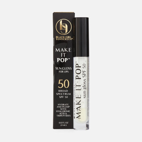 Black Girl Sunscreen SunGloss SPF Lip Gloss