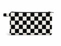Lip Essentials Pouch - Black and White Checkered
