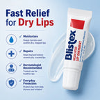 Blistex Medicated Lip Ointment 3-Pack (3 × 6g Tubes)