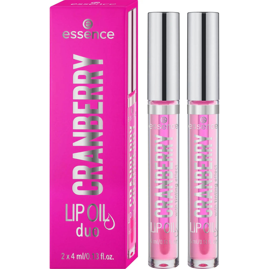 essence Cranberry Lip Oil Duo
