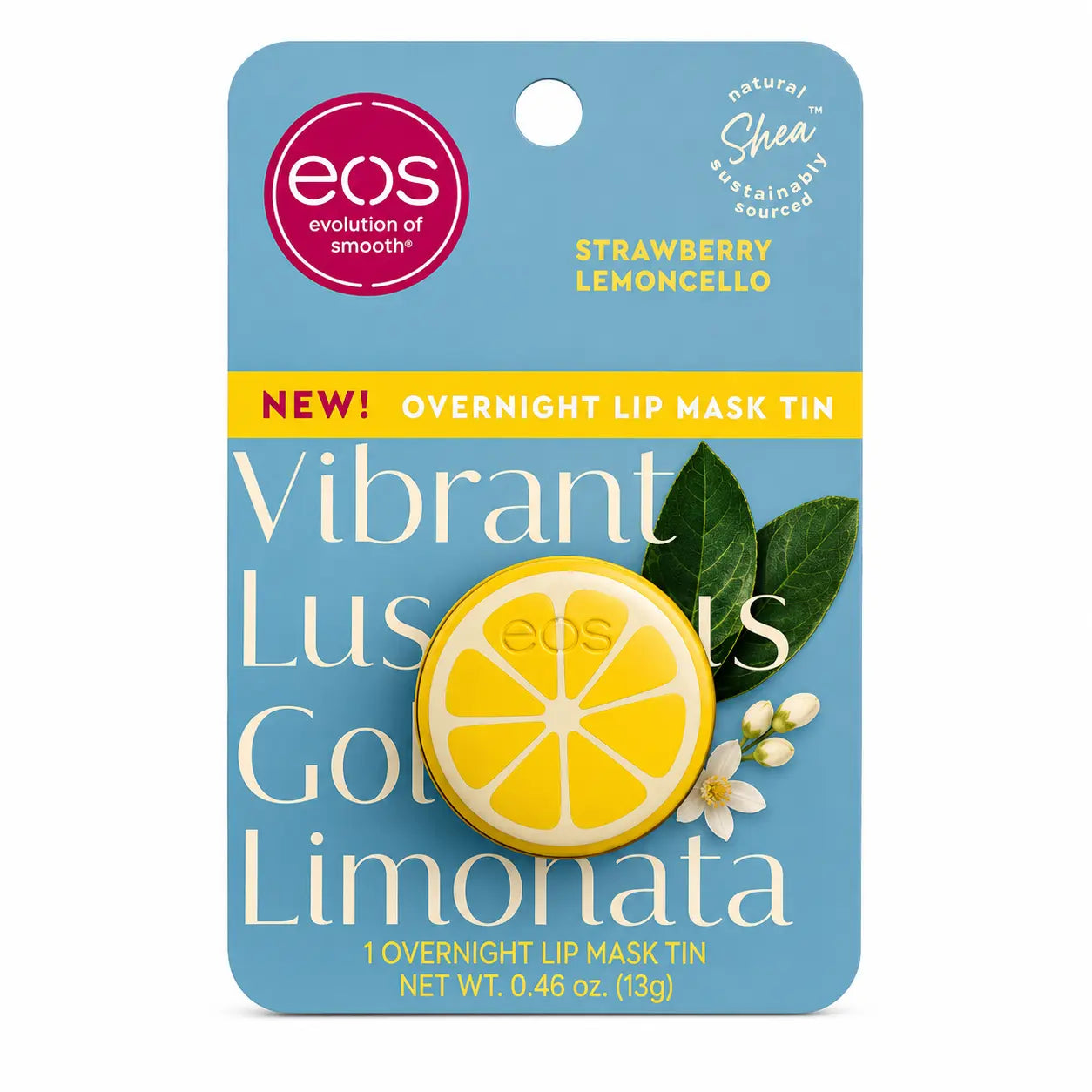 EOS Overnight Lip Mask Tin – Strawberry Limoncello