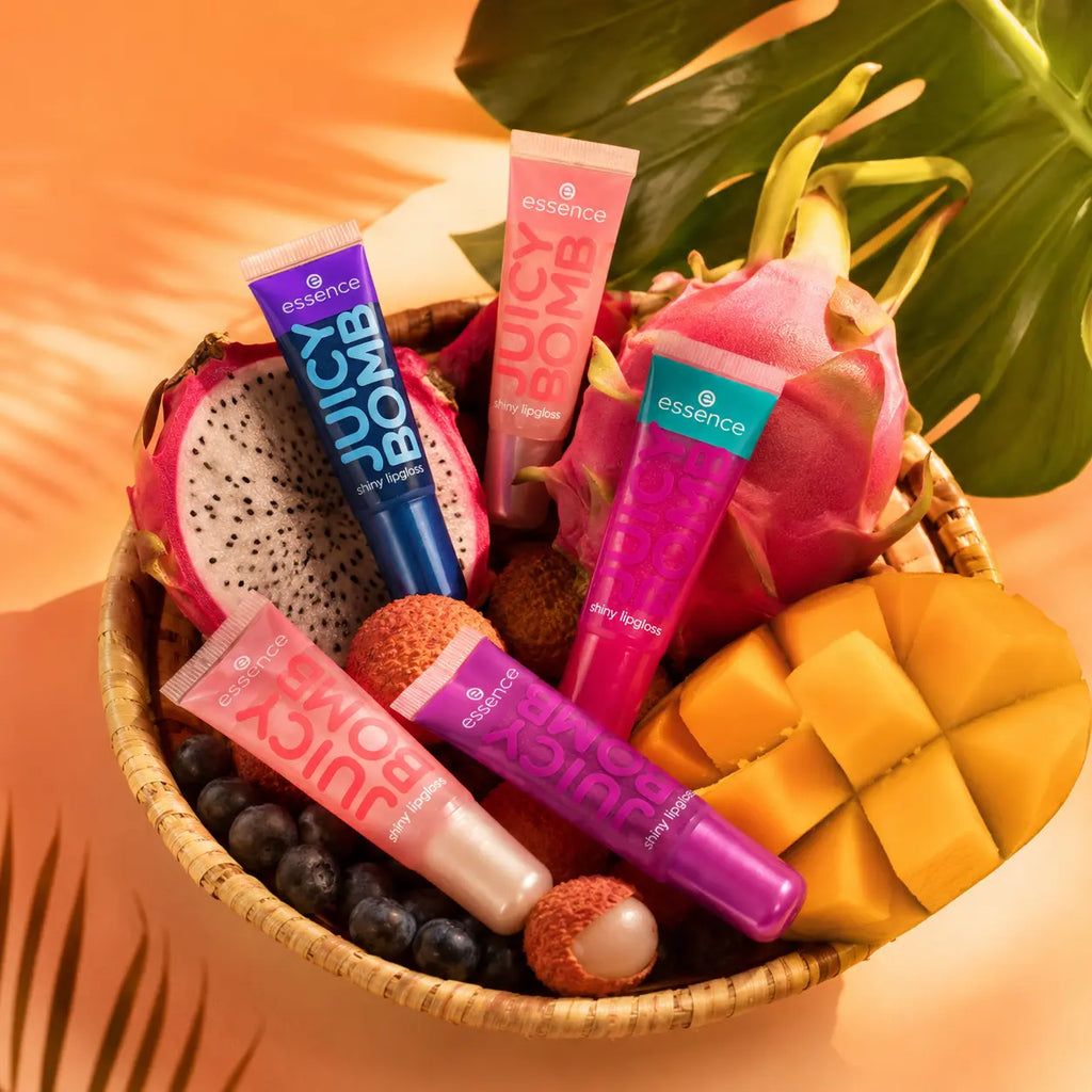 Essence Juicy Bomb Shiny Lip Gloss Set (5-Piece)