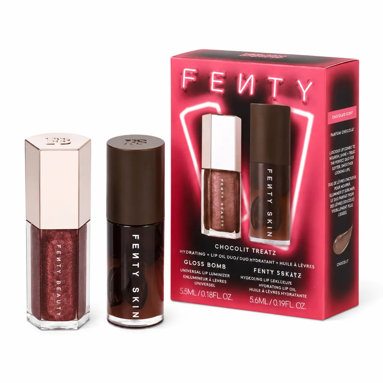 Fenty Beauty Chocolit Treatz Lip Set
