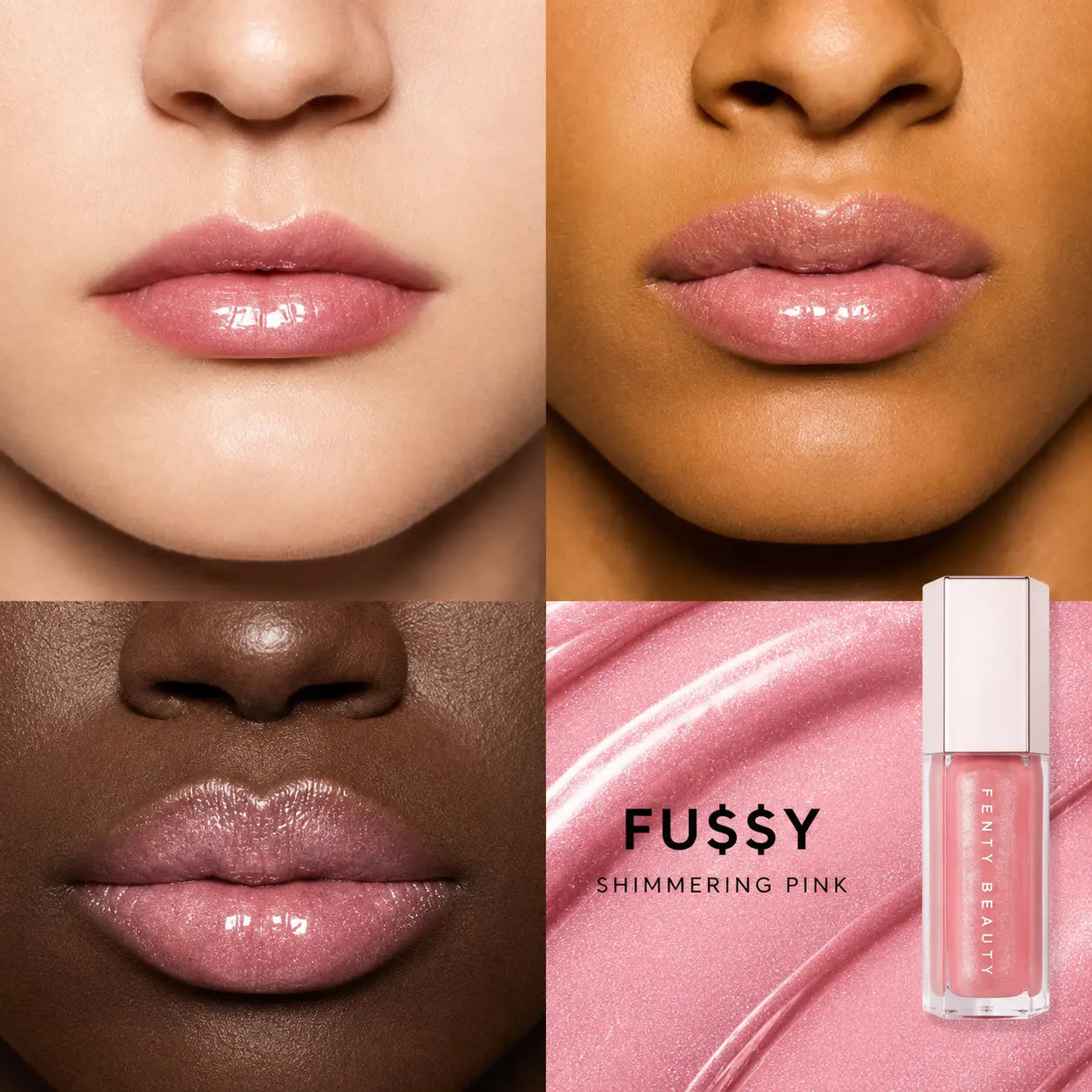 Fenty Beauty Lil Gloss Bomb Trio (3 × Mini Lip Luminizers)