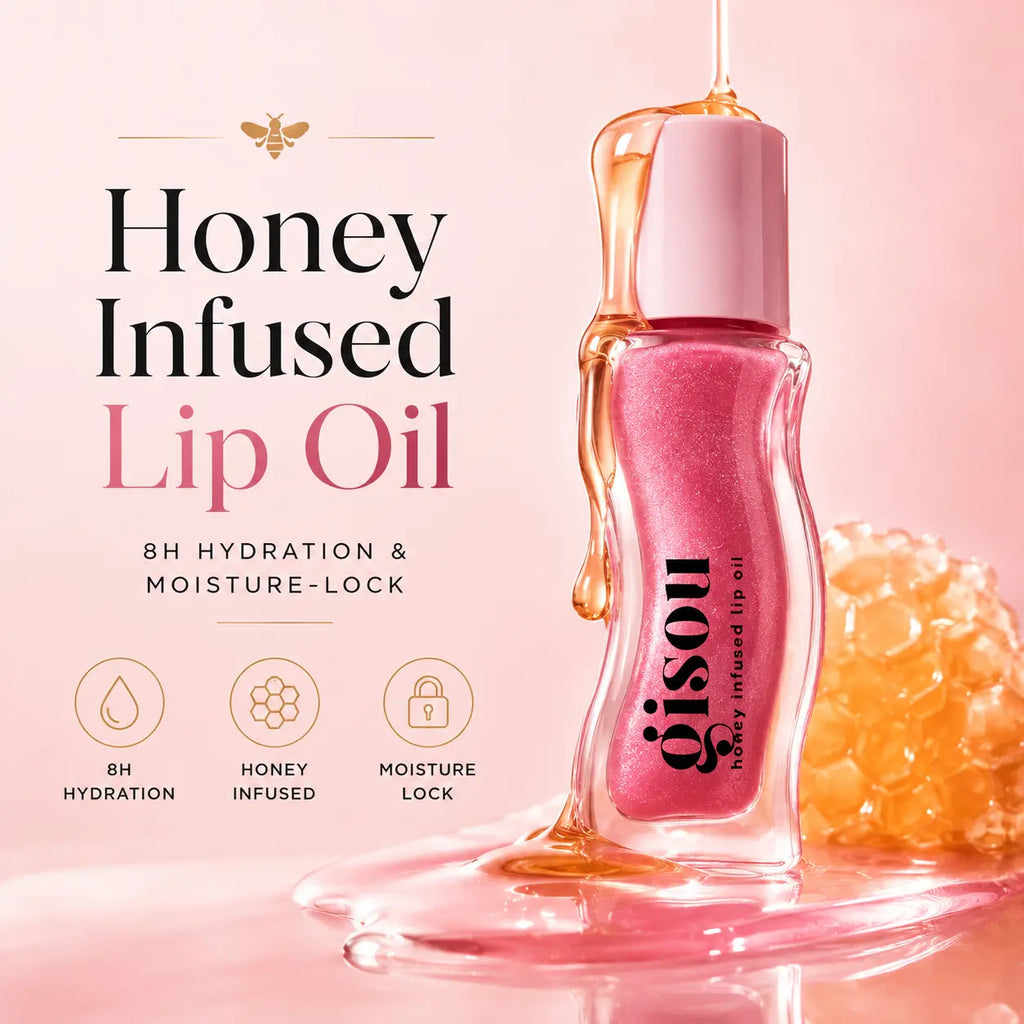 Gisou Honey Infused Lip Oil Trio