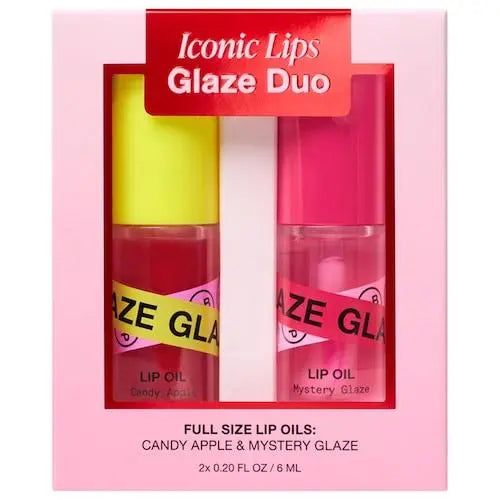 InnBeauty Get Glazed Lip Duo (Red + Pink)