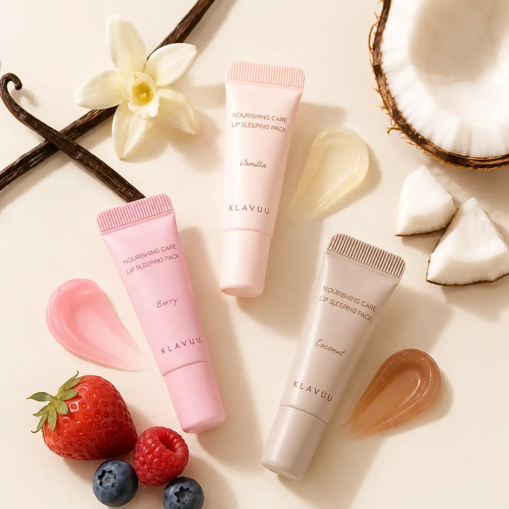 KLAVUU Lip Sleeping Pack Boosting Kit (3 Mini Lip Masks)