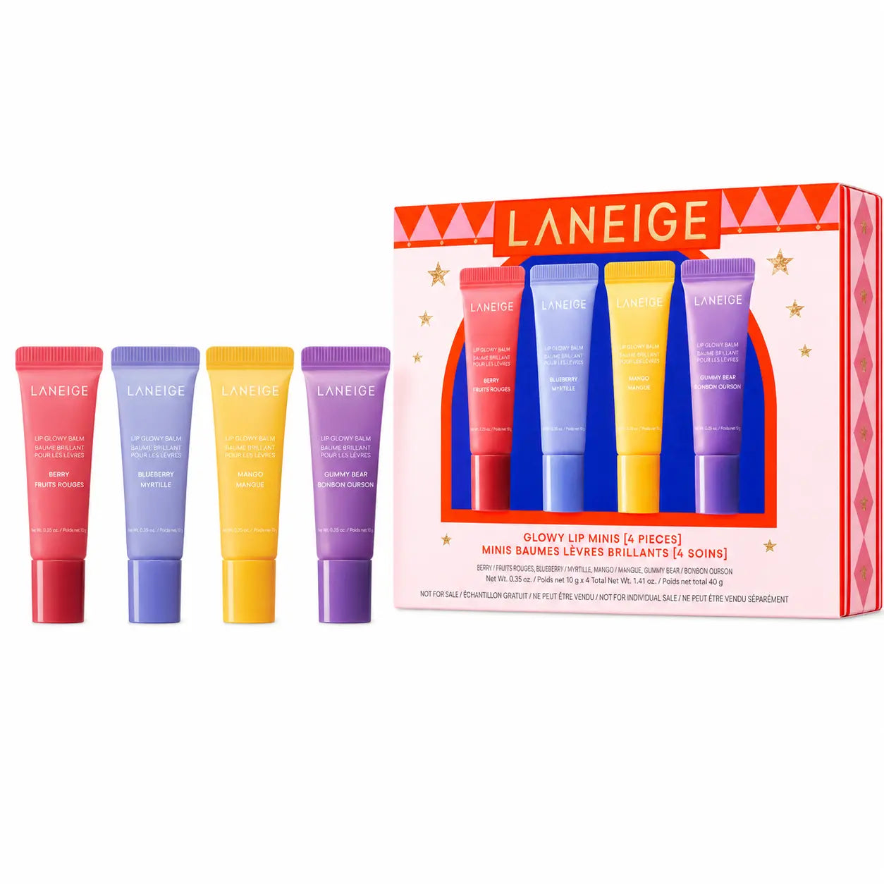 LANEIGE Glowy Lip Minis Set