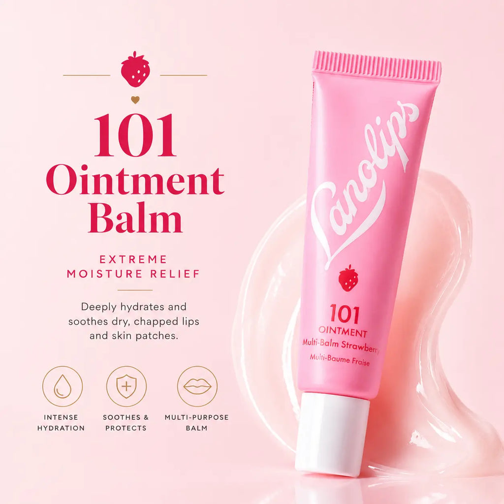 Lanolips Lip Rituals Scrub & Balm Strawberry