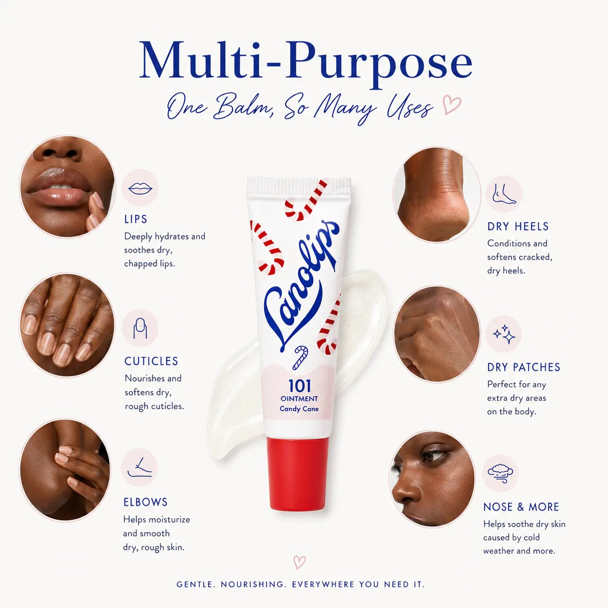 Lanolips Holiday Mini Bites Lip Balm Trio