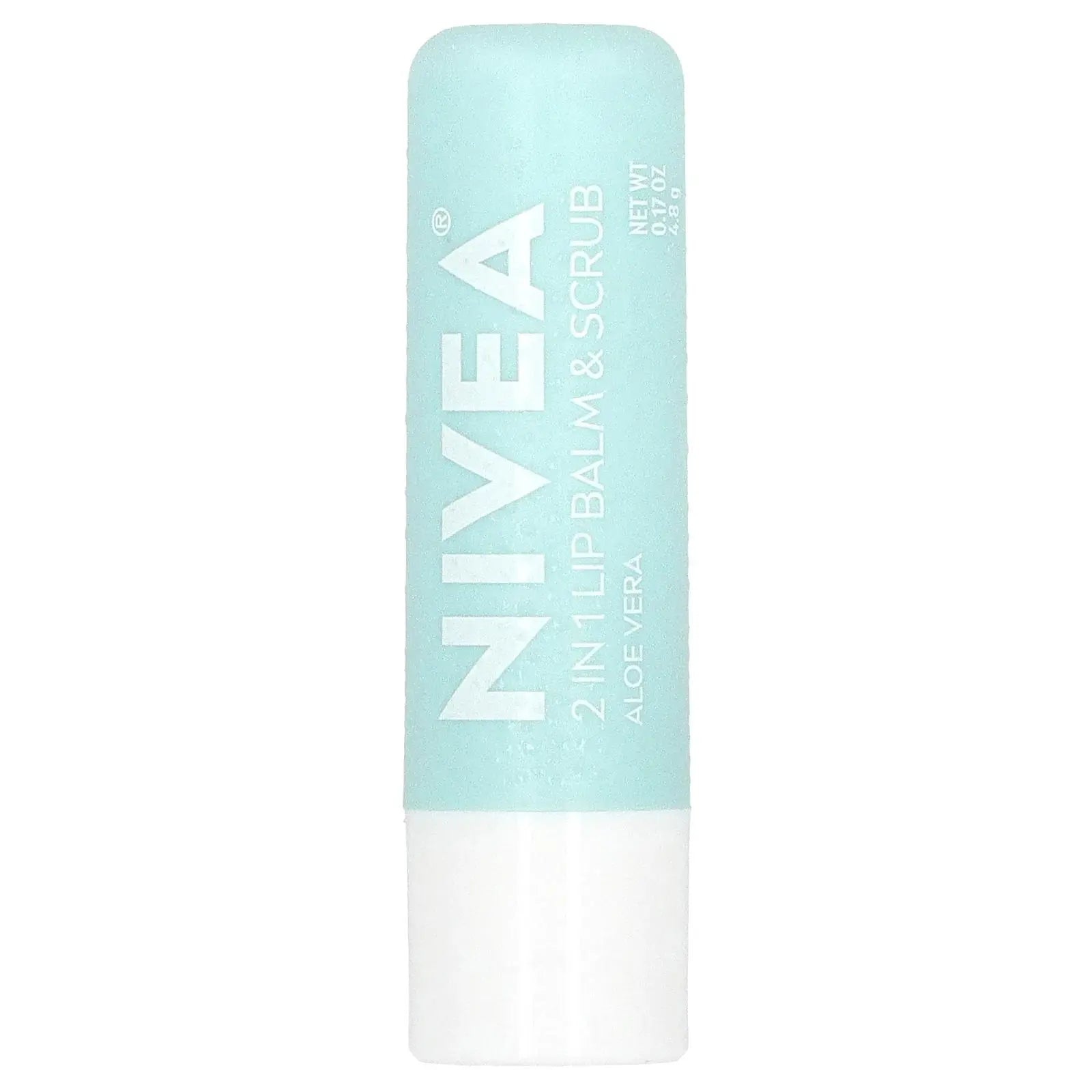 NIVEA 2-in-1 Lip Balm & Scrub Aloe Vera