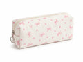 Lip Essentials Pouch - Pink floral cordurory