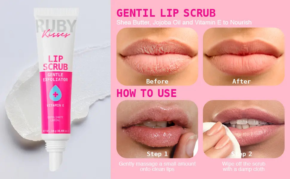 Ruby Kisses Exfoliating Lip Scrub