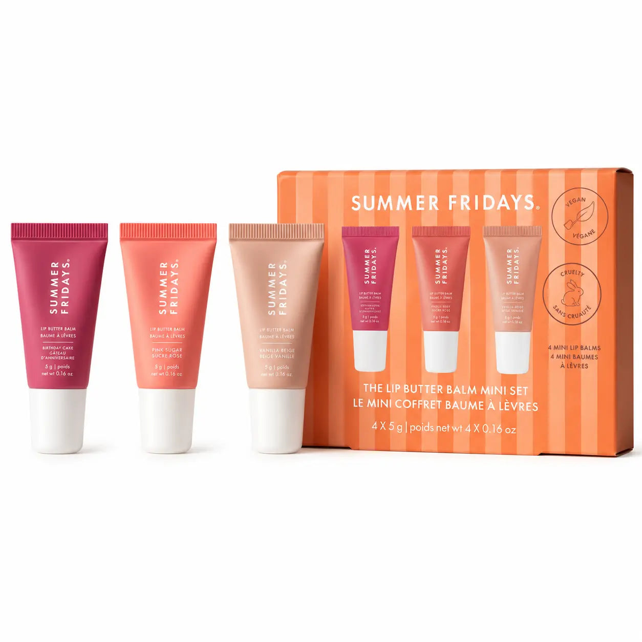 Summer Fridays Sweet Summer Minis Lip Butter Balm Trio Set