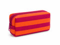 Lip Essentials Pouch - Orange Checked