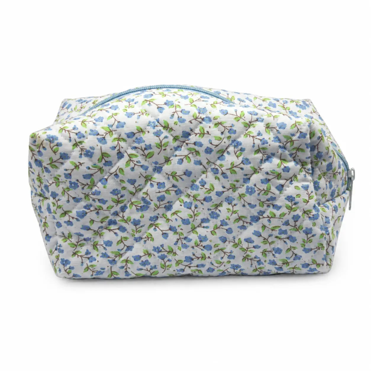 Lip Essentials Pouch - Blue Floral