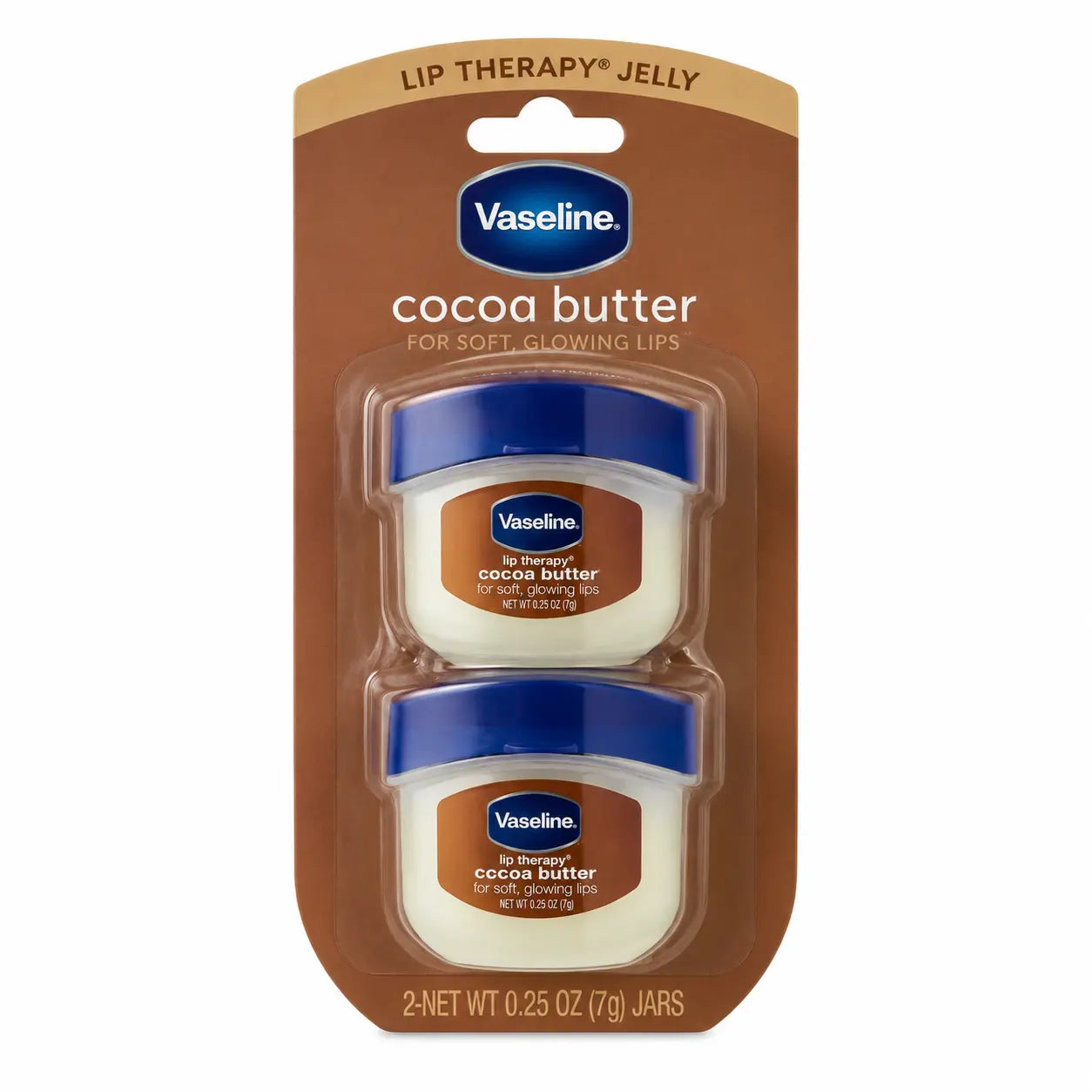 Vaseline Lip Therapy Jelly Cocoa Butter Duo