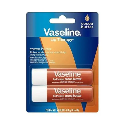 Vaseline Lip Therapy Jelly Cocoa Butter Duo