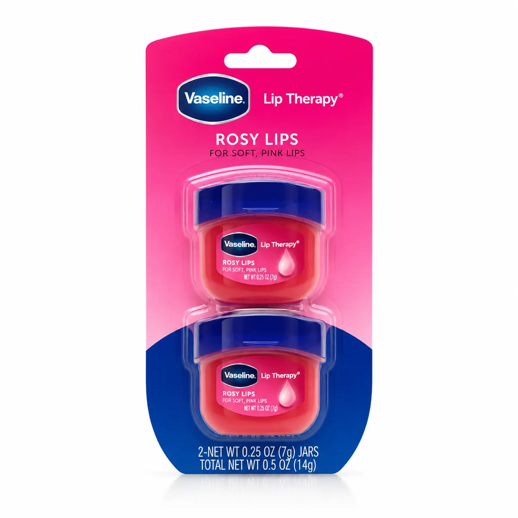 Vaseline Lip Therapy Rosy Lips Twin Pack
