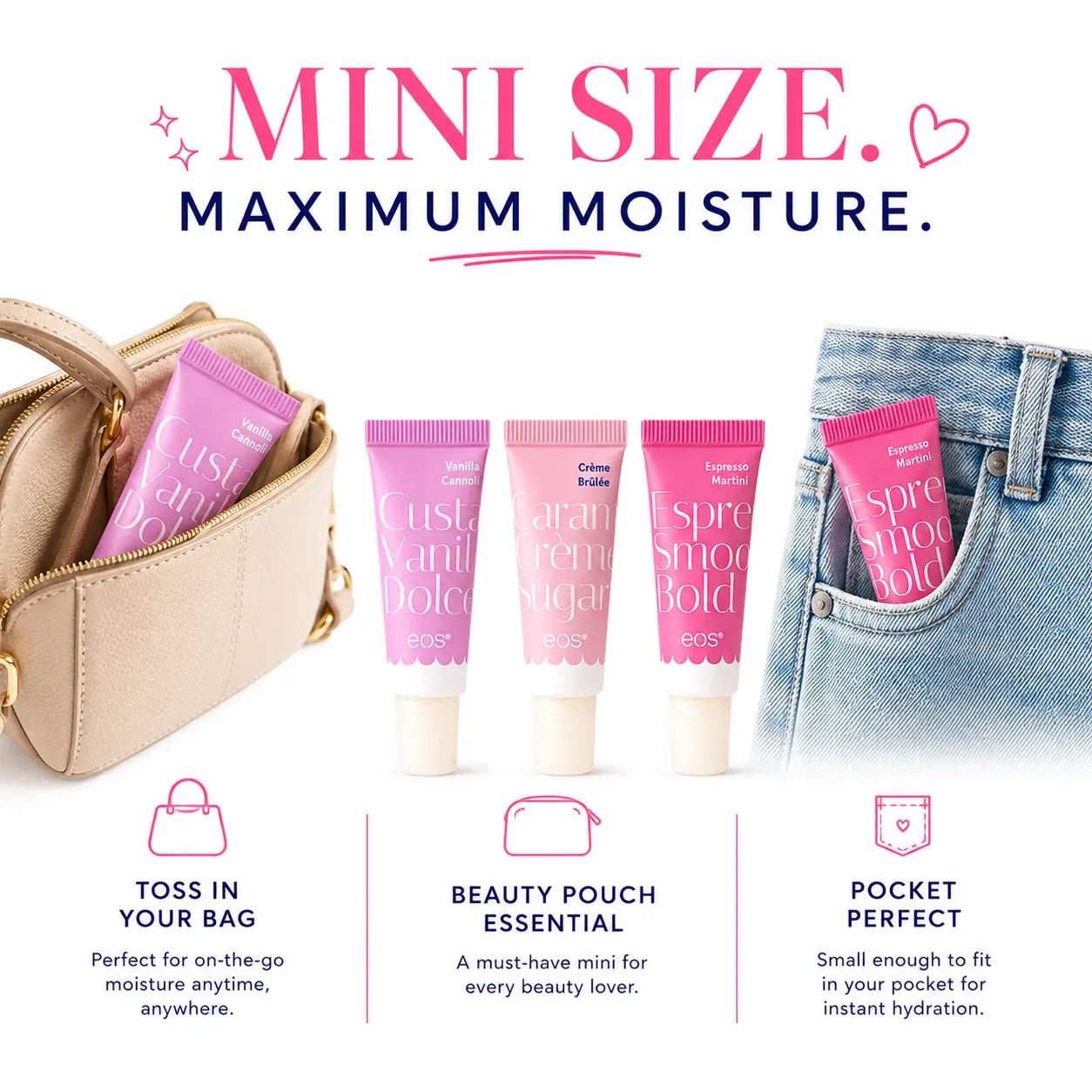 eos 24H Moisture Super Balm Minis (3-Pack)
