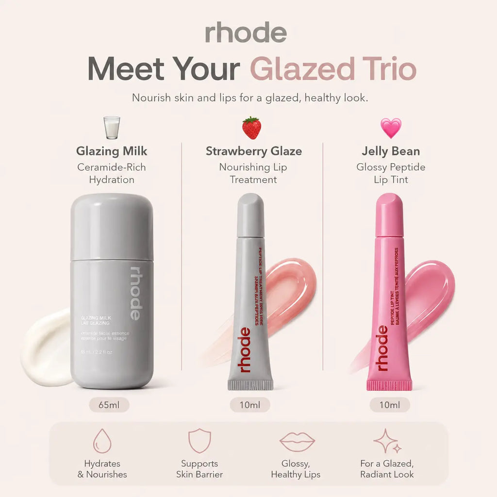 Rhode Holiday Glazed Trio Gift Set